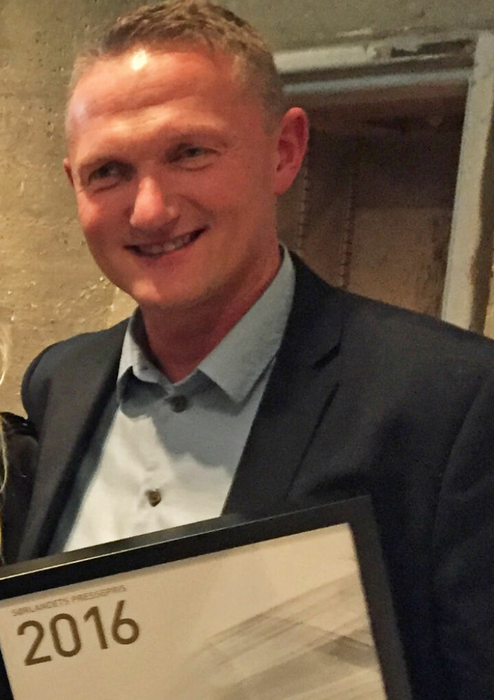 Pål Yngve Berg har tidligere vunnet priser for sin dekning av den såkalte «helsekjøpsaken» i Grimstad.