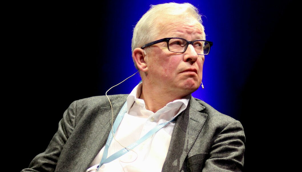 Styreleder Bernt Olufsen satt også i kompensasjonskomiteen.