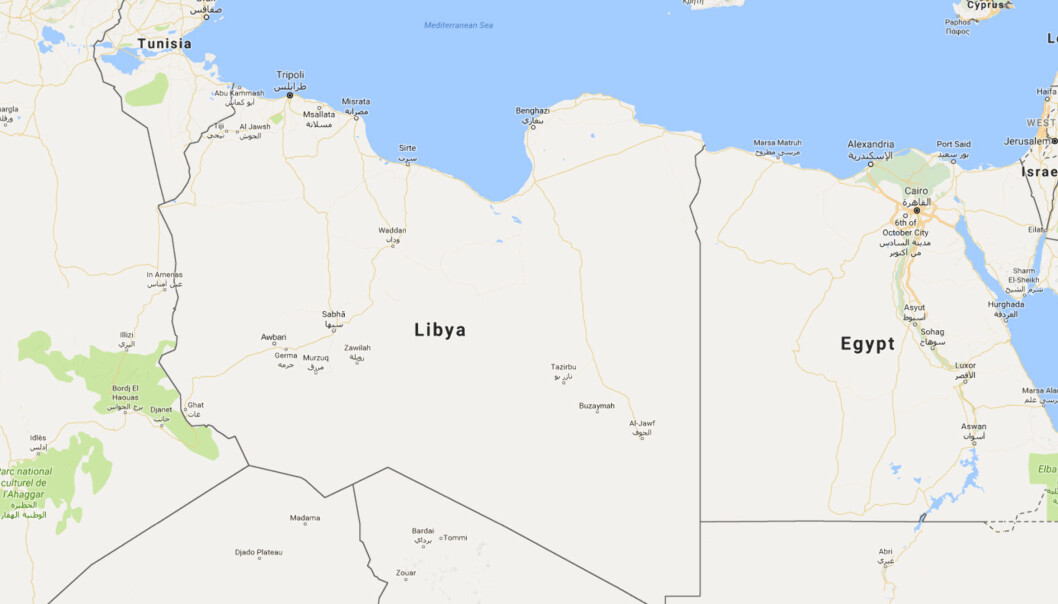 Libya. Kart: Google Maps Libya. Kart: Google Maps