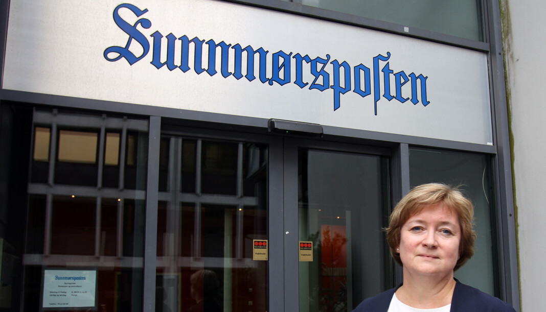 Hanna Relling Berg er ansvarlig redaktør i Sunnmørsposten. Snart overtar hun også som fungerende leder for Norsk Redaktørforening. <br>Foto: Glenn Slydal Johansen Hanna Relling Berg er ansvarlig redaktør i Sunnmørsposten. Snart overtar hun også som fungerende leder for Norsk Redaktørforening. <br>Foto: Glenn Slydal Johansen
