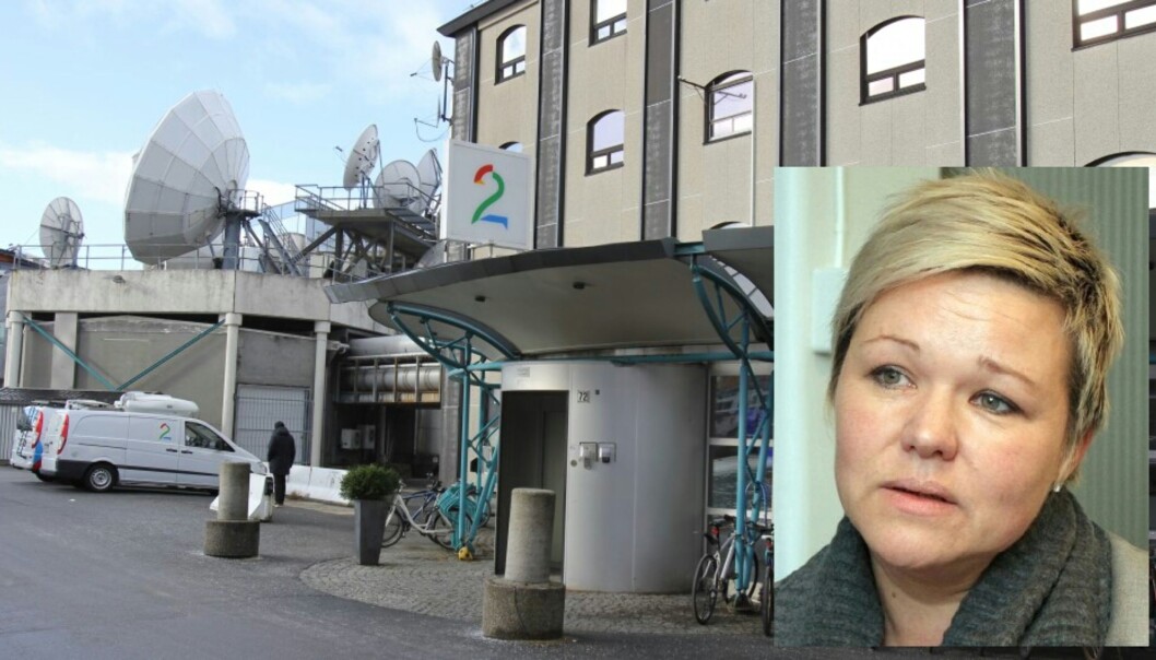 - Vårt hovedmål er å unngå oppsigelser, sier Henrikke Helland, leder av redaksjonsklubben i TV 2. Foto: Glenn Slydal Johansen og Birgit Dannenberg. - Vårt hovedmål er å unngå oppsigelser, sier Henrikke Helland, leder av redaksjonsklubben i TV 2. Foto: Glenn Slydal Johansen og Birgit Dannenberg.