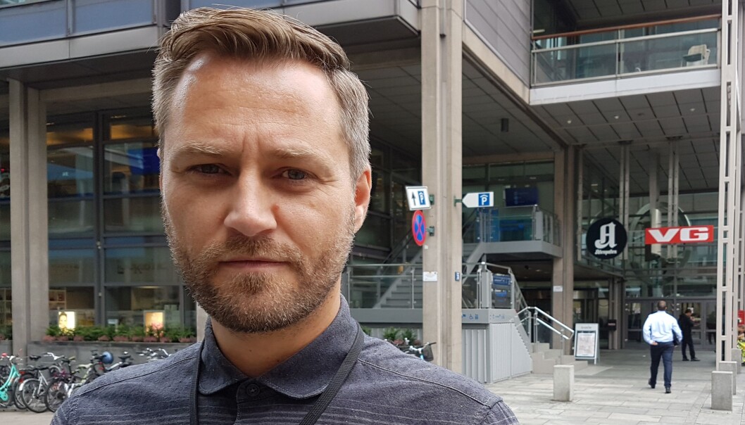Frank Lynum, leder av Aftenpostens Redaksjonsklubb, betegner de varlede omstillingstiltakene som dramatiske. Foto: Bjørn Åge Mossin Frank Lynum, leder av Aftenpostens Redaksjonsklubb, betegner de varlede omstillingstiltakene som dramatiske. Foto: Bjørn Åge Mossin