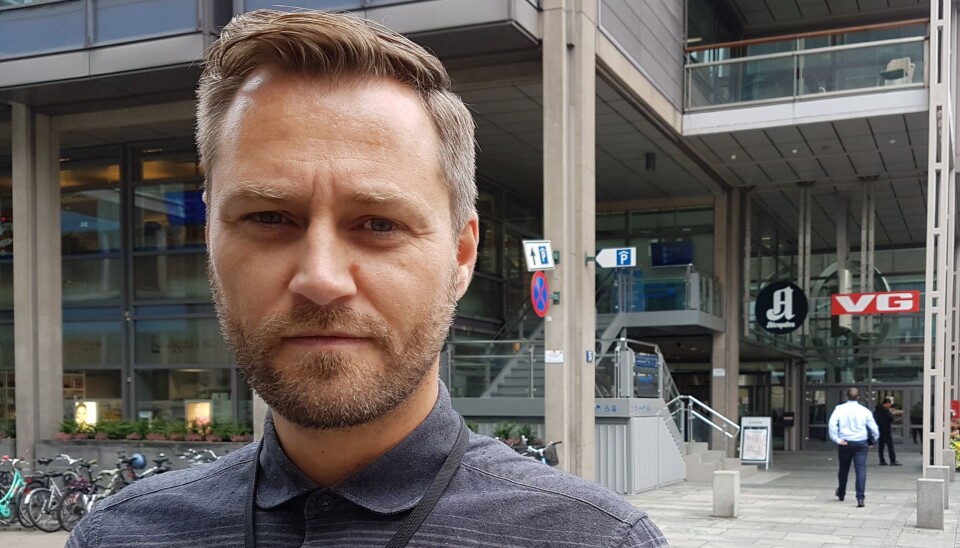 Frank Lynum, leder av Aftenpostens Redaksjonsklubb, betegner de varlede omstillingstiltakene som dramatiske. Foto: Bjørn Åge Mossin Frank Lynum, leder av Aftenpostens Redaksjonsklubb, betegner de varlede omstillingstiltakene som dramatiske. Foto: Bjørn Åge Mossin