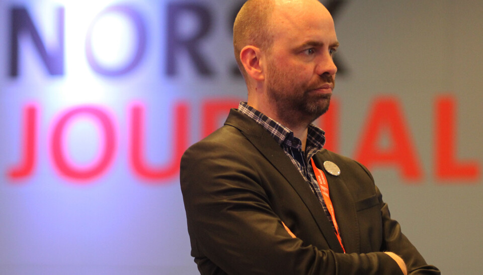 Arild Grande og Arbeiderpartiet vil motarbeide regjeringens forslag til endringer i medieeierskapsloven. Foto: Martin Huseby Jensen. Arild Grande og Arbeiderpartiet vil motarbeide regjeringens forslag til endringer i medieeierskapsloven. Foto: Martin Huseby Jensen.