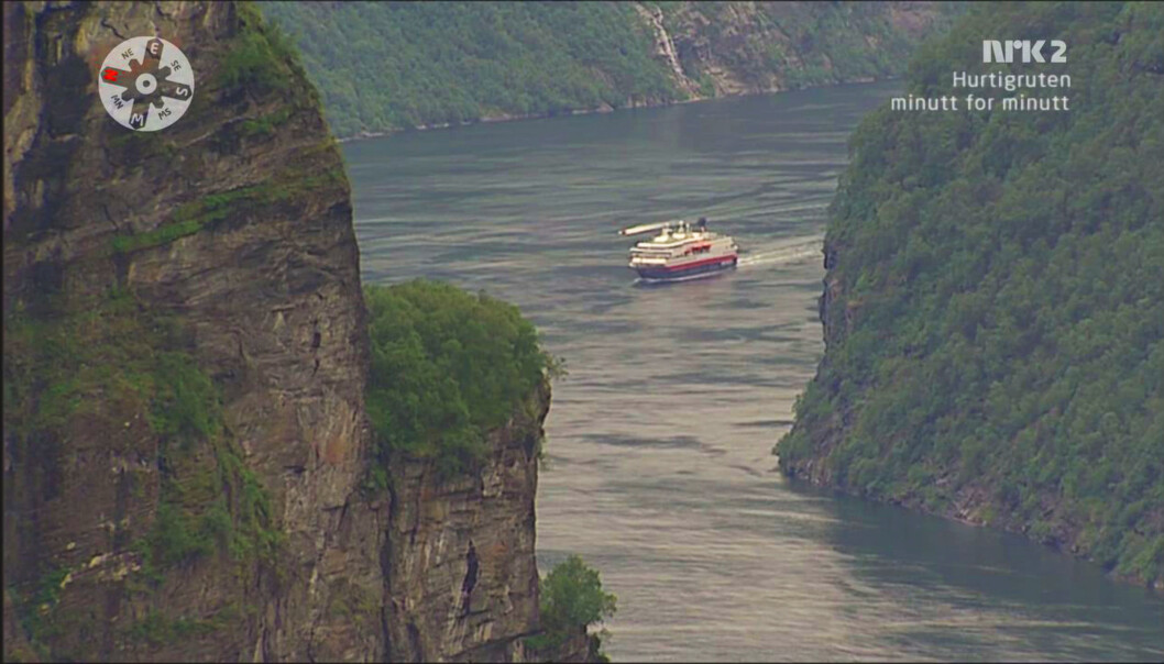 Hurtigruten er et av sendingene i serien minutt for minutt. Foto: nrkbeta/Flickr.com Hurtigruten er et av sendingene i serien minutt for minutt. Foto: nrkbeta/Flickr.com