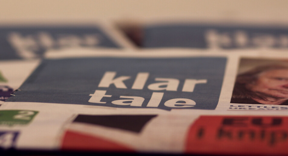 Klar Tale ut på anbud