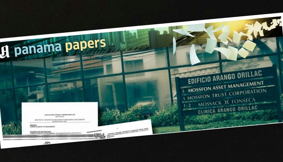 Panama Papers, Aftenposten 3. april 2016 Panama Papers, Aftenposten 3. april 2016