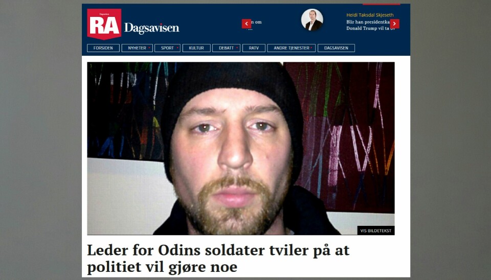 Klagen mot Rogalands Avis skyldes denne artikkelen som sto på trykk 23. februar i år. Faksimilie fra RA.