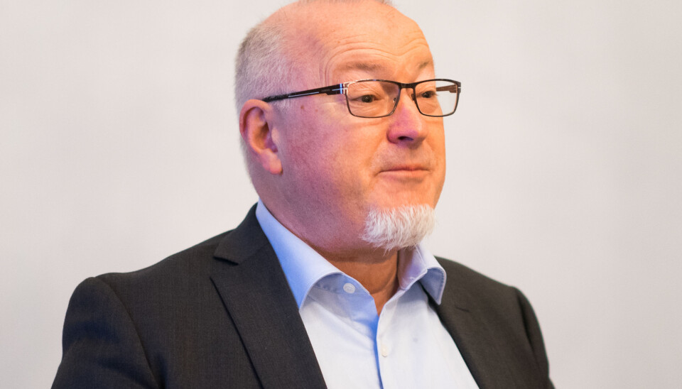 LLAs leder Rune Hetland på forkostmøte torsdag. Foto: Helge Øgrim LLAs leder Rune Hetland på forkostmøte torsdag. Foto: Helge Øgrim