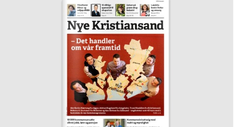 Hevder Nye Kristiansand er propaganda-avis