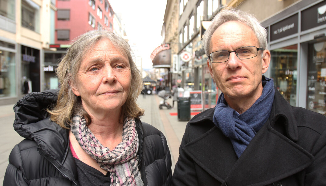 Turid Øvrebø og Paul Bjerke i Volda vil ha masterstudenter som gjerne har annen bakgrunn en journalistikkutdanningen. Foto: Martin Huseby Jensen Turid Øvrebø og Paul Bjerke i Volda vil ha masterstudenter som gjerne har annen bakgrunn en journalistikkutdanningen. Foto: Martin Huseby Jensen