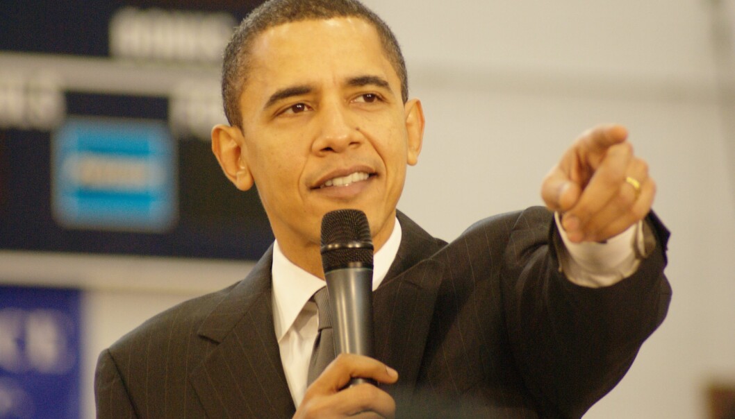Mediene fikk sitt pass påskrevet da Barack Obama talte ved en prisseremoni for journalister mandag. Foto: Flickr.com/Creative Commons/Marc Nozell