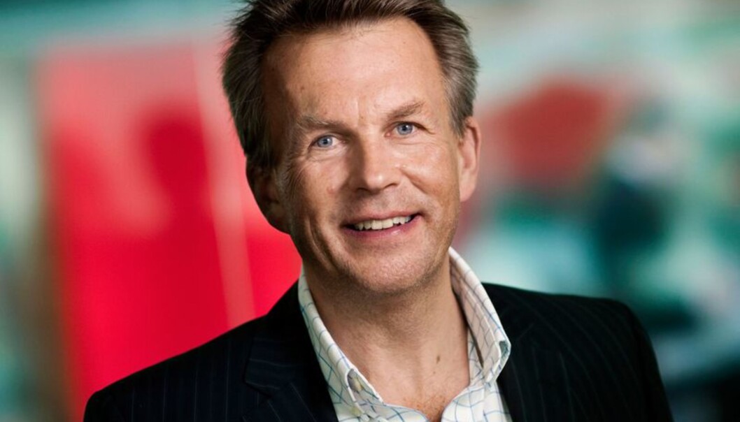 Nyhetsdirektør Mikkel Hertz i dansk TV 2. Foto: Miklos Szabo/TV 2 Nyhetsdirektør Mikkel Hertz i dansk TV 2. Foto: Miklos Szabo/TV 2