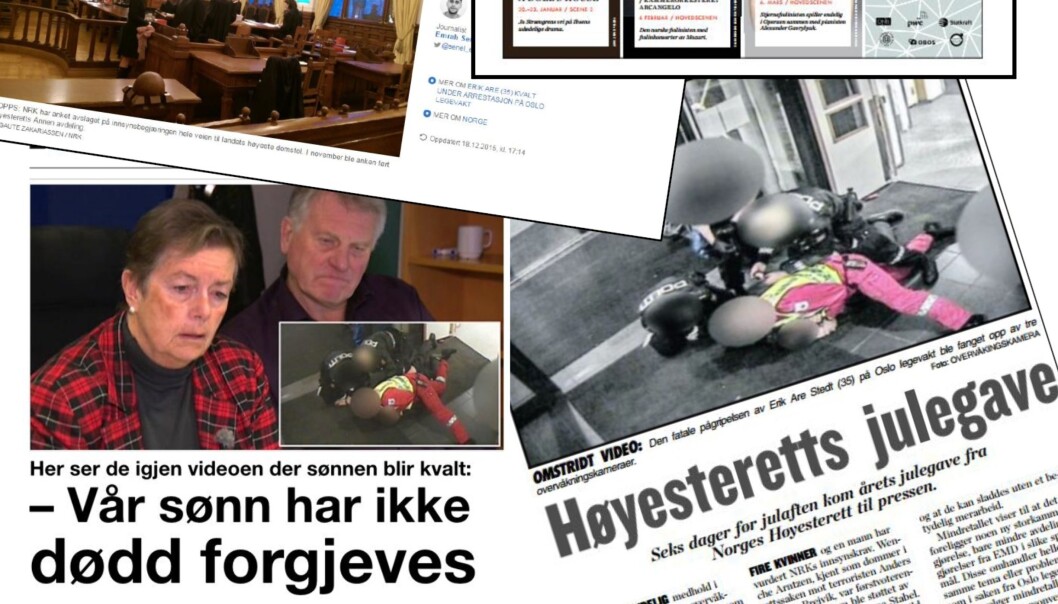 Faksimile fra Skup-rapporten «Døden på Oslo legevakt». Faksimile fra Skup-rapporten «Døden på Oslo legevakt».
