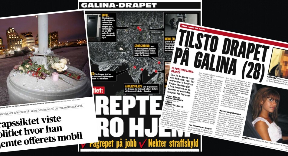 Tv-team fulgte prostituert i tiden før drapet