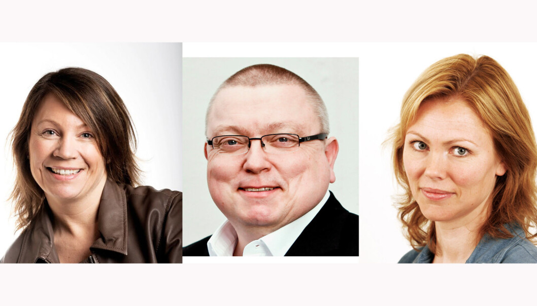 Kjersti Sortland, Ole Petter Pedersen og Silje Hovland. En av dem blir årets redaktør. Kjersti Sortland, Ole Petter Pedersen og Silje Hovland. En av dem blir årets redaktør.