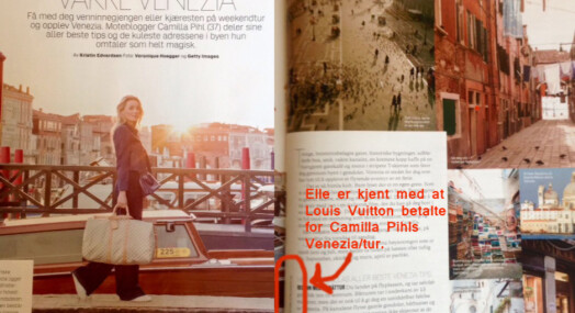 Hva gjorde du i Venezia, Camilla Pihl?