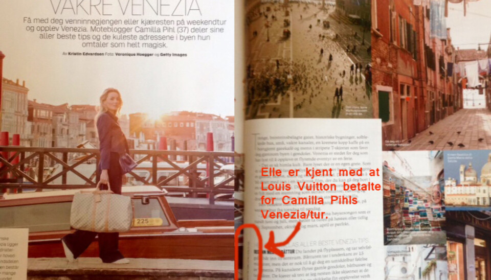 Hva gjorde du i Venezia, Camilla Pihl?