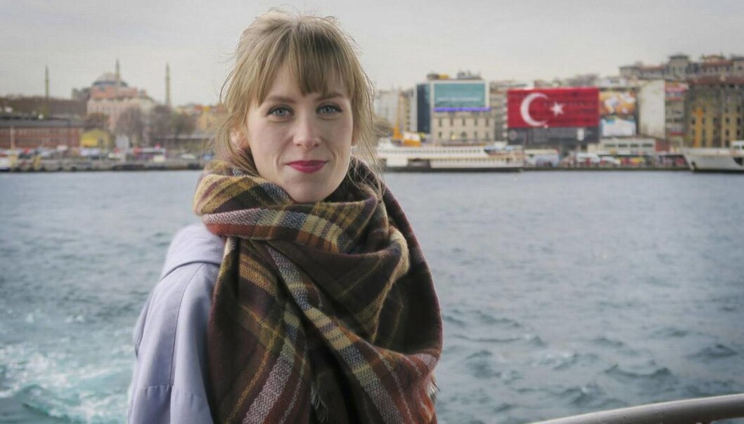 Silje Rønning Kampesæter fotografert da hun fikk besøk av sjefredaktør Espen Egil Hansen i Istanbul før nyttår. Foto: Espen Egil Hansen Silje Rønning Kampesæter fotografert da hun fikk besøk av sjefredaktør Espen Egil Hansen i Istanbul før nyttår. Foto: Espen Egil Hansen