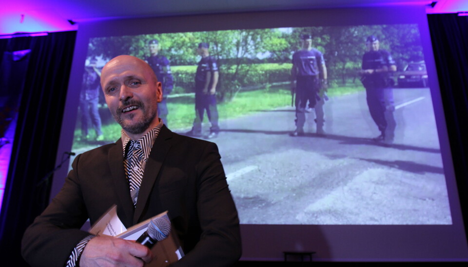 Åge Winge kunne ta med seg to priser fra Hellkonferansen. Foto: Martin Huseby Jensen Åge Winge kunne ta med seg to priser fra Hellkonferansen. Foto: Martin Huseby Jensen