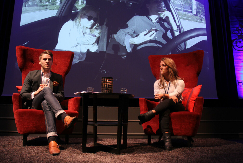 Sandra Borch holder seg unna debatten