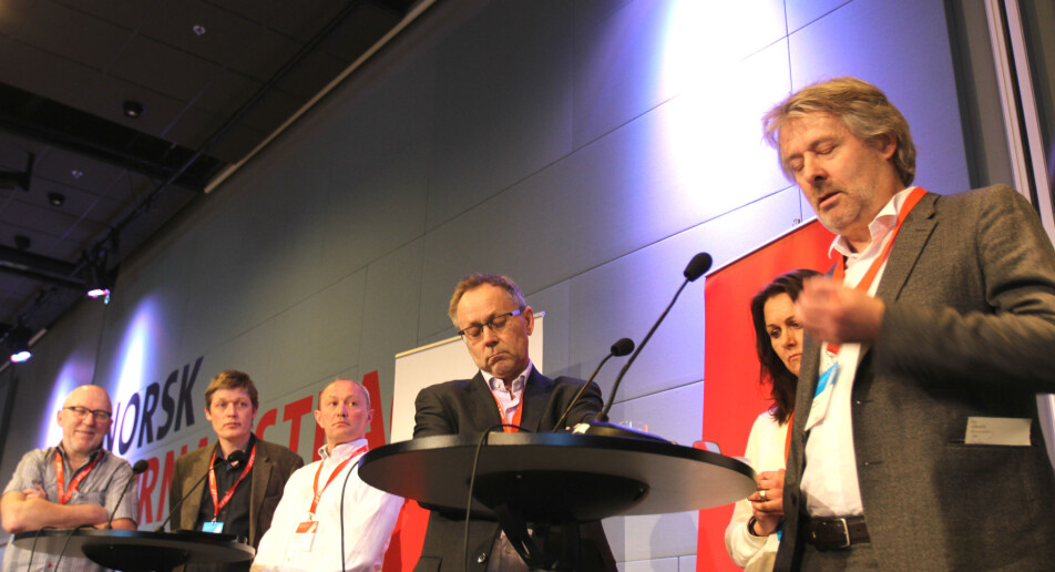 Hvorfor er mediene så opphengt i kvinnelige ledere hos andre, men glemmer sin egen bakgård?