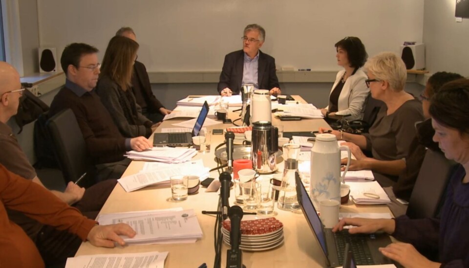 Pressens Faglige Utvalg behandlet torsdag klagesaken mot Det Nye og bladets ti siders intervju med bloggeren Caroline Berg Eriksen. Foto: Tor Torgersen/streaming Pressens Faglige Utvalg behandlet torsdag klagesaken mot Det Nye og bladets ti siders intervju med bloggeren Caroline Berg Eriksen. Foto: Tor Torgersen/streaming