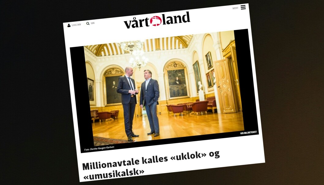 Sjefredaktør Helge Simonnes ville ikke la seg intervjue av egne journalister i forbindelse med denne artikkelen i Vårt Land 18. november. Under forklarer han hvorfor. Sjefredaktør Helge Simonnes ville ikke la seg intervjue av egne journalister i forbindelse med denne artikkelen i Vårt Land 18. november. Under forklarer han hvorfor.