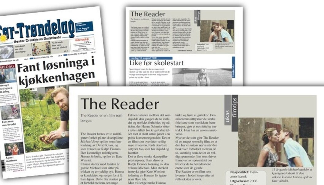 Faksimiler Avisa Sør-Trøndelag 15. august 2015 Faksimiler Avisa Sør-Trøndelag 15. august 2015