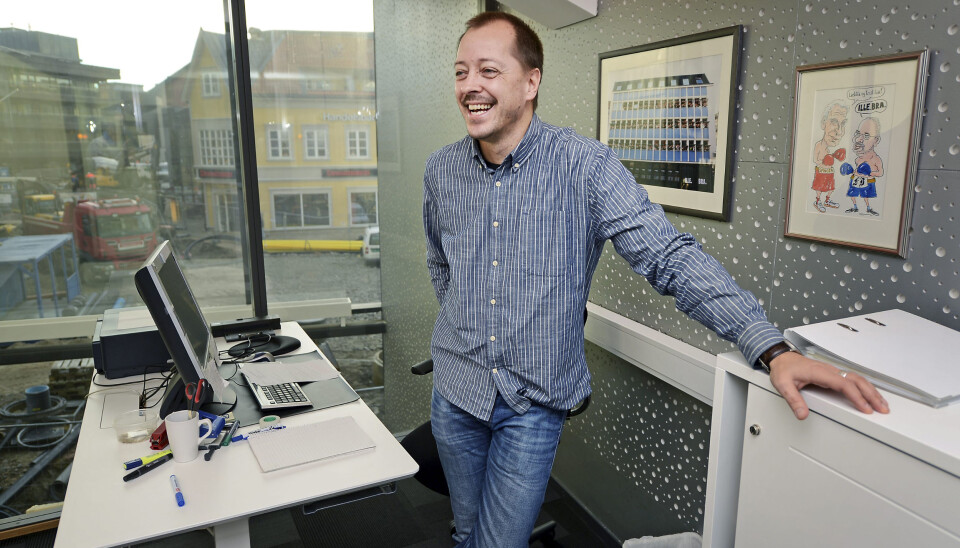 Fra redaktørkontoret i Fredrikstad rapporterer René Svendsen om vekst, nå er det bare å vente på at pengene skal komme. Fra redaktørkontoret i Fredrikstad rapporterer René Svendsen om vekst, nå er det bare å vente på at pengene skal komme.
