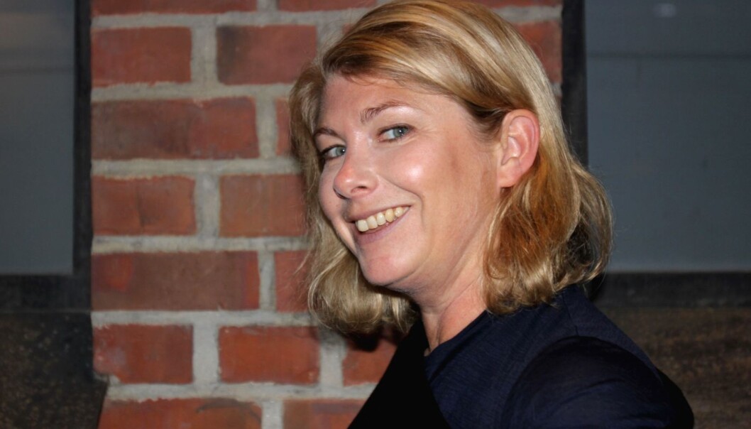 Ulrika Kärnborg på Redaktørforeningens høstmøte. Foto: Aslaug Olette Klausen. Ulrika Kärnborg på Redaktørforeningens høstmøte. Foto: Aslaug Olette Klausen.