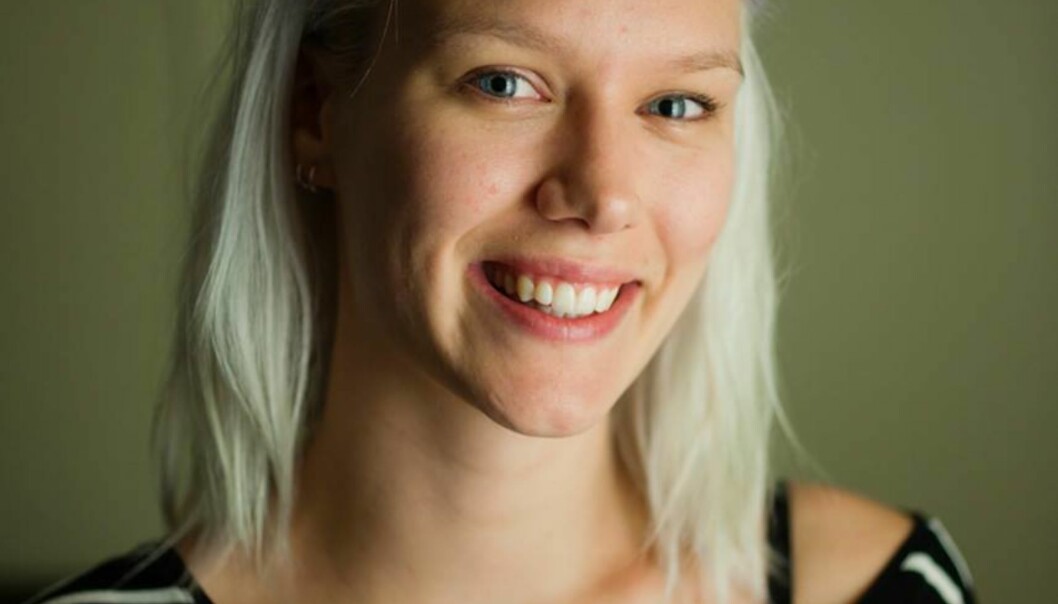 Bente Bårdslistuen (26) fra Moss synes det er for usikkert som journalist til at hun vil fortsette. Nå har hun planer om å utdanne seg til lærer. Foto: Privat.