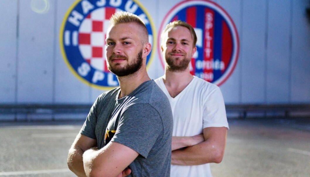 Mathias Høibakk Berquist (foran) fra Mjøndalen elsker jobben sin som sportsjournalist i Drammens Tidende. Derfor holder han ut den usikre vikartilværelsen. I bakgrunnen er en av Mathias' kolleger i avisa. Foto: Tore Sandberg, Drammens Tidende. Mathias Høibakk Berquist (foran) fra Mjøndalen elsker jobben sin som sportsjournalist i Drammens Tidende. Derfor holder han ut den usikre vikartilværelsen. I bakgrunnen er en av Mathias' kolleger i avisa. Foto: Tore Sandberg, Drammens Tidende.