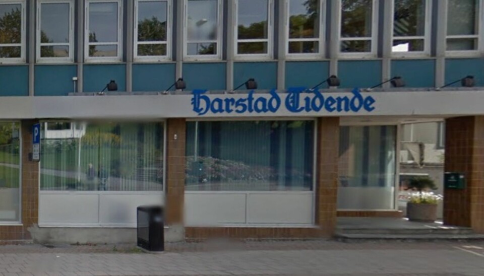 Harstad Tidende Gruppen skifter navn, men ikke avisa. Foto: Google Maps