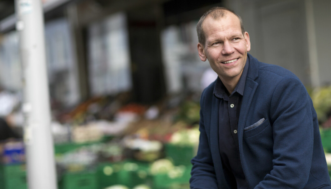 Øivind Lindøe, grunnlegger og deleier i den nye Matkanalen. Han er siviløkonom fra Norges Handelshøyskole i Bergen (NHH) og har bakgrunn fra blant annet Virtual Garden, Apt, Diesel og TV Haugaland. Foto: Haakon Nordvik