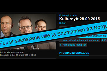 Aftenpostens artikkel var basert på oppspinn, slår NRK fast uten å snakke med Aftenposten