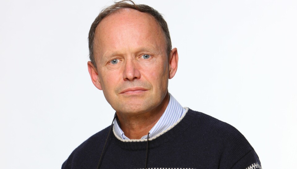 Alexander Berg er leder av redaksjonsklubben i Egmont Publishing. Foto: Bjørn Inge Karlsen