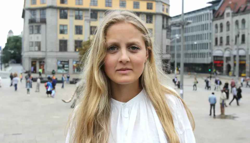 Mina Liavik Karlsen hentes fra Dagbladet til Faktisk. Arkivfoto: Glenn Slydal Johansen