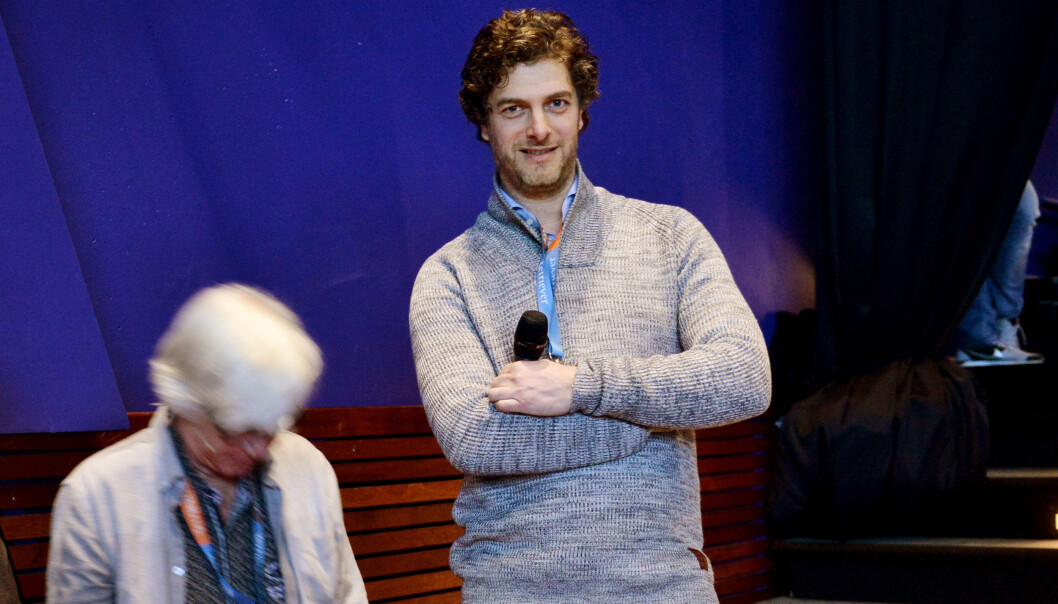 Daniel Butenschøn under Skup-konferansen i mars. Foto: Marius Nyheim Kristoffersen Daniel Butenschøn under Skup-konferansen i mars. Foto: Marius Nyheim Kristoffersen