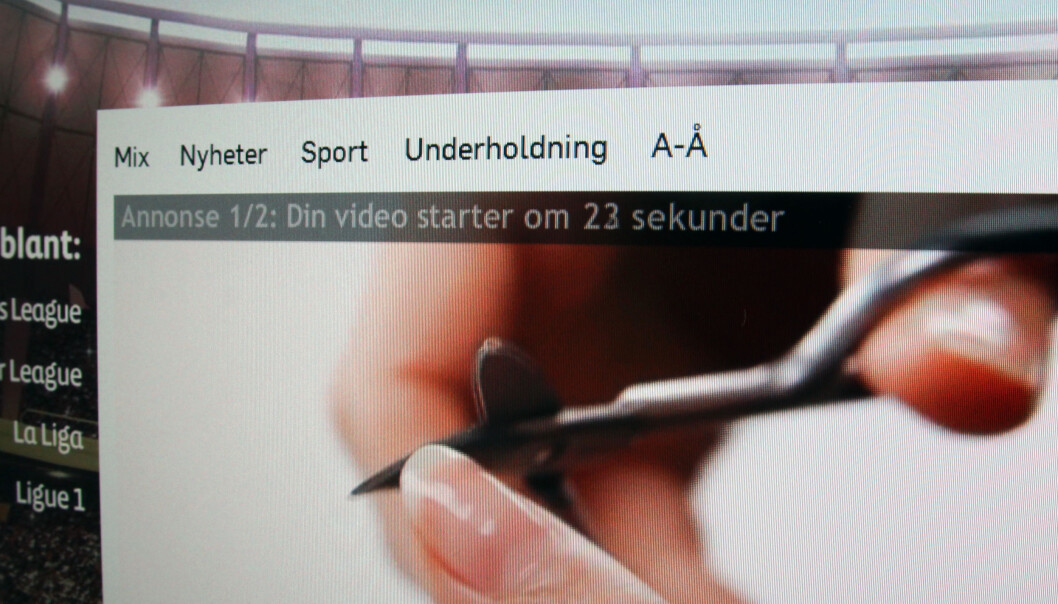 Videoreklame: Har nettavisene spurt seg hvorfor Facebook ikke gjør det slik at leseren må se et uforutsigbart antall annonser av uforutsigbar lengde når de har klikket seg inn på en videosak, spør kommentarforfatteren. Videoreklame: Har nettavisene spurt seg hvorfor Facebook ikke gjør det slik at leseren må se et uforutsigbart antall annonser av uforutsigbar lengde når de har klikket seg inn på en videosak, spør kommentarforfatteren.