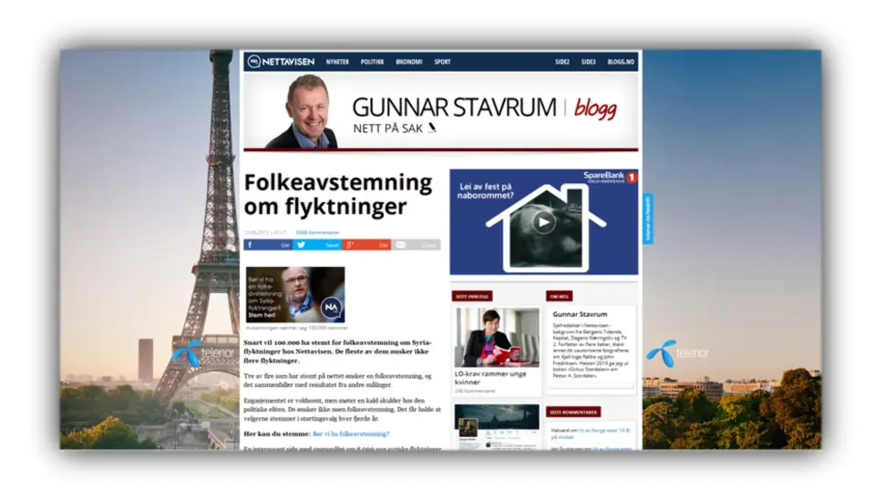 Løgn, forbannet løgn og nett=avstemninger
