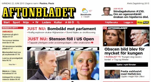 Bonnier skal være interessert i å kjøpe Aftonbladet fra Schibsted