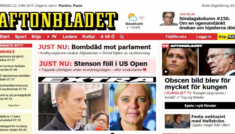 Schibsted eier 91 prosent av Aftonbladet og skal ifølge konsernledelsen ikke være interessert i å selge.