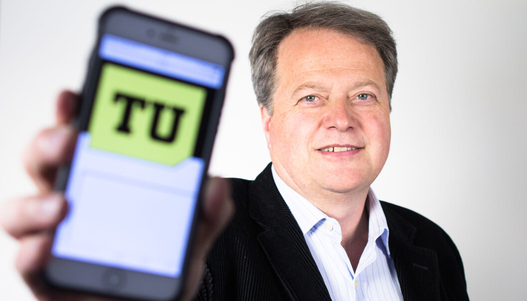 Teknisk Ukeblad, her ved sjef Jan M. Moberg, er en av dem som får innovasjonsstøtte. Foto: Eirik Helland Urke / Teknisk Ukeblad Teknisk Ukeblad, her ved sjef Jan M. Moberg, er en av dem som får innovasjonsstøtte. Foto: Eirik Helland Urke / Teknisk Ukeblad