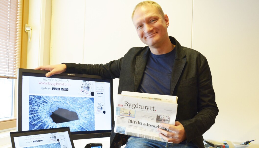 Redaktør Eirik Langeland Fjeld erstatter den faste lederen med signerte, subjektive kommentarer. Nils-Ove Støbakk, Bygdanytt Redaktør Eirik Langeland Fjeld erstatter den faste lederen med signerte, subjektive kommentarer. Nils-Ove Støbakk, Bygdanytt