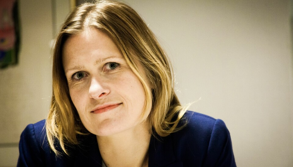 Kristine Foss, jurist i Norsk Presseforbund, ved en annen anledning. Foto: Kathrine Geard