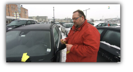 Felt for reportasje om Q-Park Felt for reportasje om Q-Park