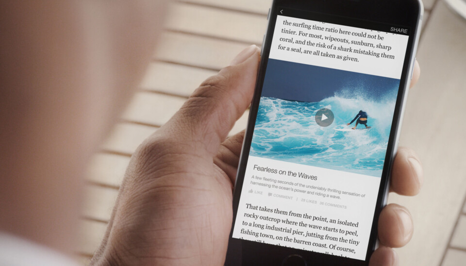 Facbook og Apple har lansert egne plattformer for nyheter. LinkedIn har annonsert at noe er på vei. Google har allerede en plattform for video, tekstbasert plattform kan være på vei. Nyhetsdistribusjon er ikke lenger hva det var. Facbook og Apple har lansert egne plattformer for nyheter. LinkedIn har annonsert at noe er på vei. Google har allerede en plattform for video, tekstbasert plattform kan være på vei. Nyhetsdistribusjon er ikke lenger hva det var.