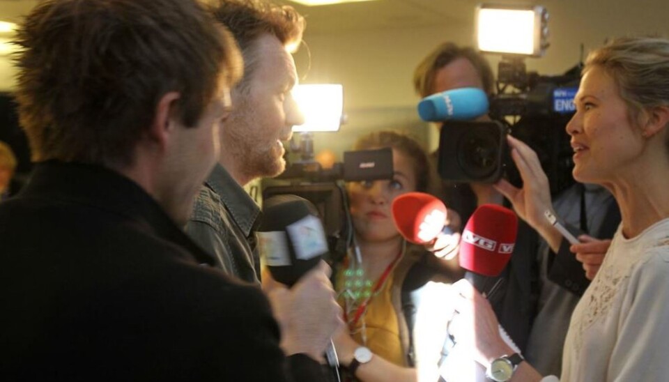 Fredrik Skavlan ankommer torsdagens møte i Kringkastingsrådet. Foto: Glenn Slydal Johansen Fredrik Skavlan ankommer torsdagens møte i Kringkastingsrådet. Foto: Glenn Slydal Johansen