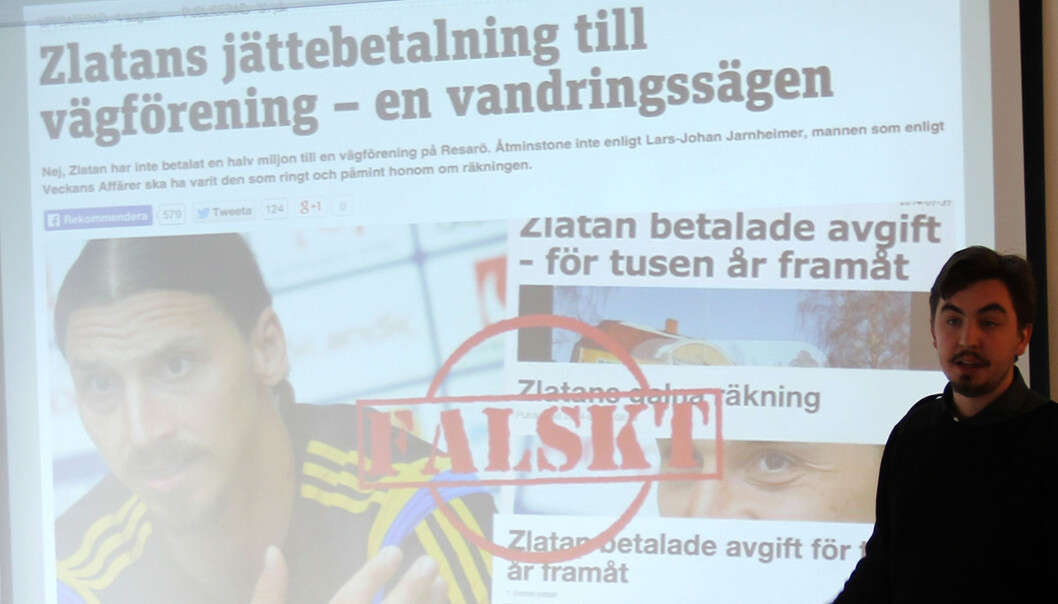 Jack Werner var med å starte «Viralgranskeren», som ble priset med Stora Journalistpriset i kategorien Årets fornyelse i fjor. Foto: Glenn Slydal Johansen Jack Werner var med å starte «Viralgranskeren», som ble priset med Stora Journalistpriset i kategorien Årets fornyelse i fjor. Foto: Glenn Slydal Johansen
